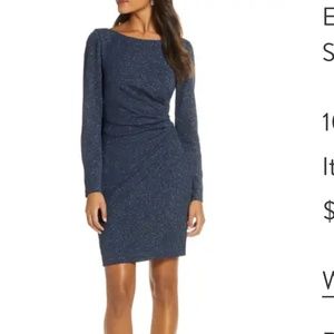 Eliza G dress, size 10, deep blue